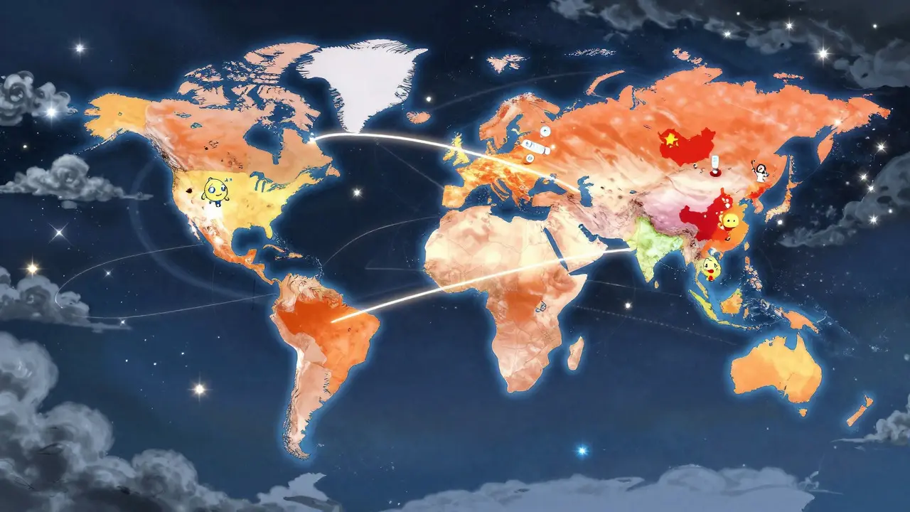 Magische Darstellung globaler Lieferkettenprobleme